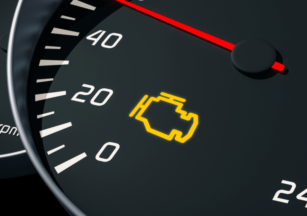 check engine light is on